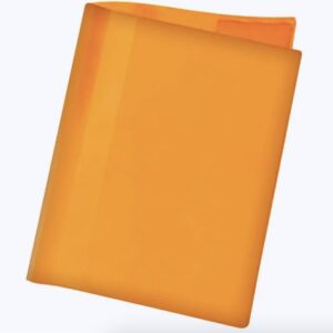 Forro Para Cuaderno College Naranja Plastico Murano